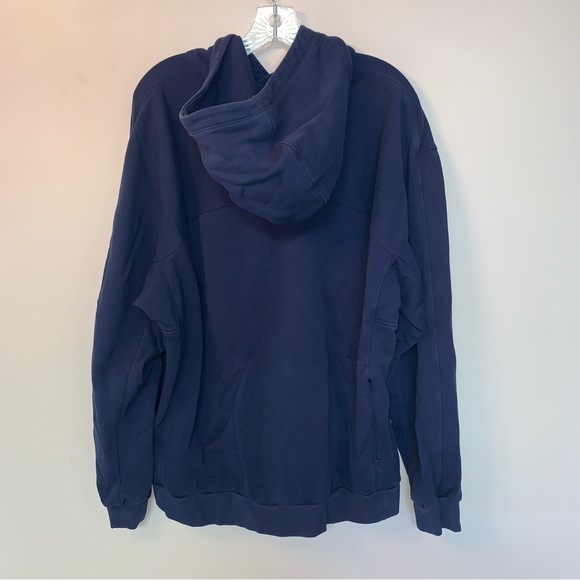 Lululemon French Terry Oversized Pullover Hoodie in Night Sea XL - Picture 7 of 15